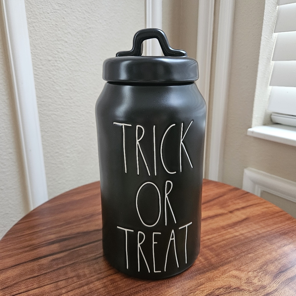 Rae Dunn Tall Trick Or Treat Canister